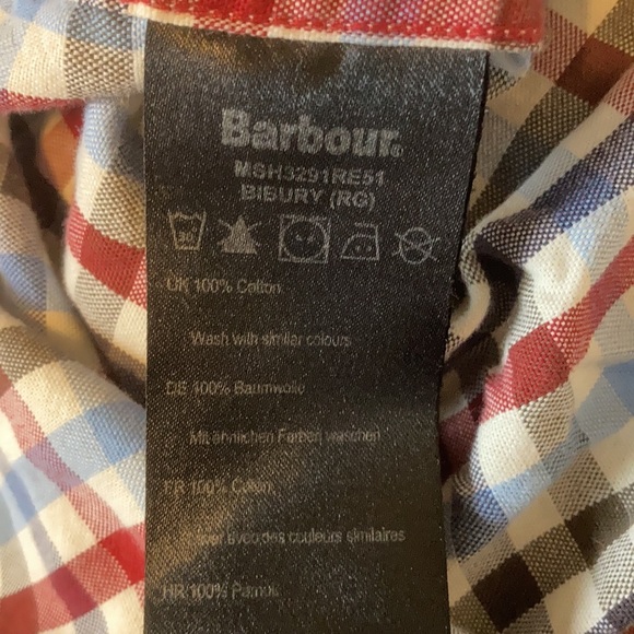 Barbour Plaid Button Up - Picture 4 of 4